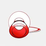 red pacifier image